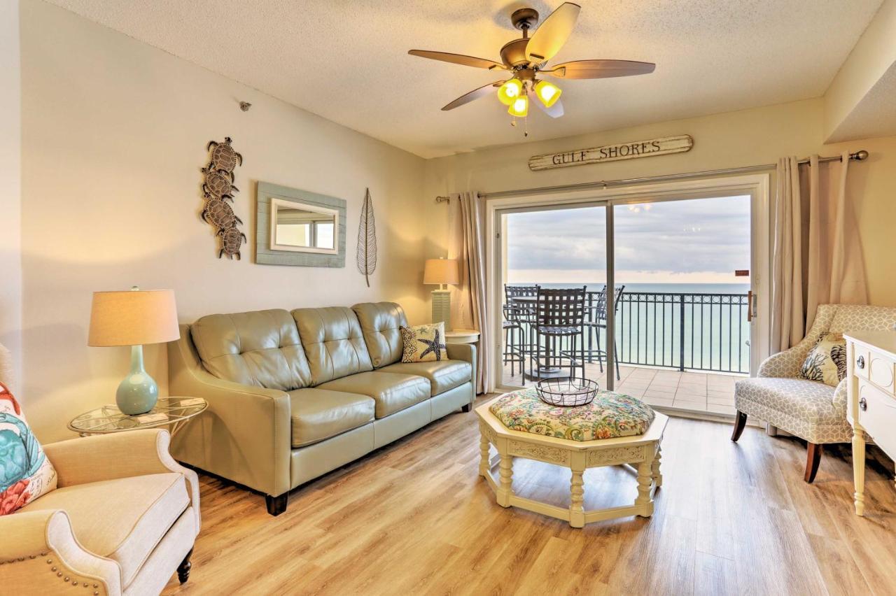 Beachfront Gulf Shores Condo With Pool Exterior photo